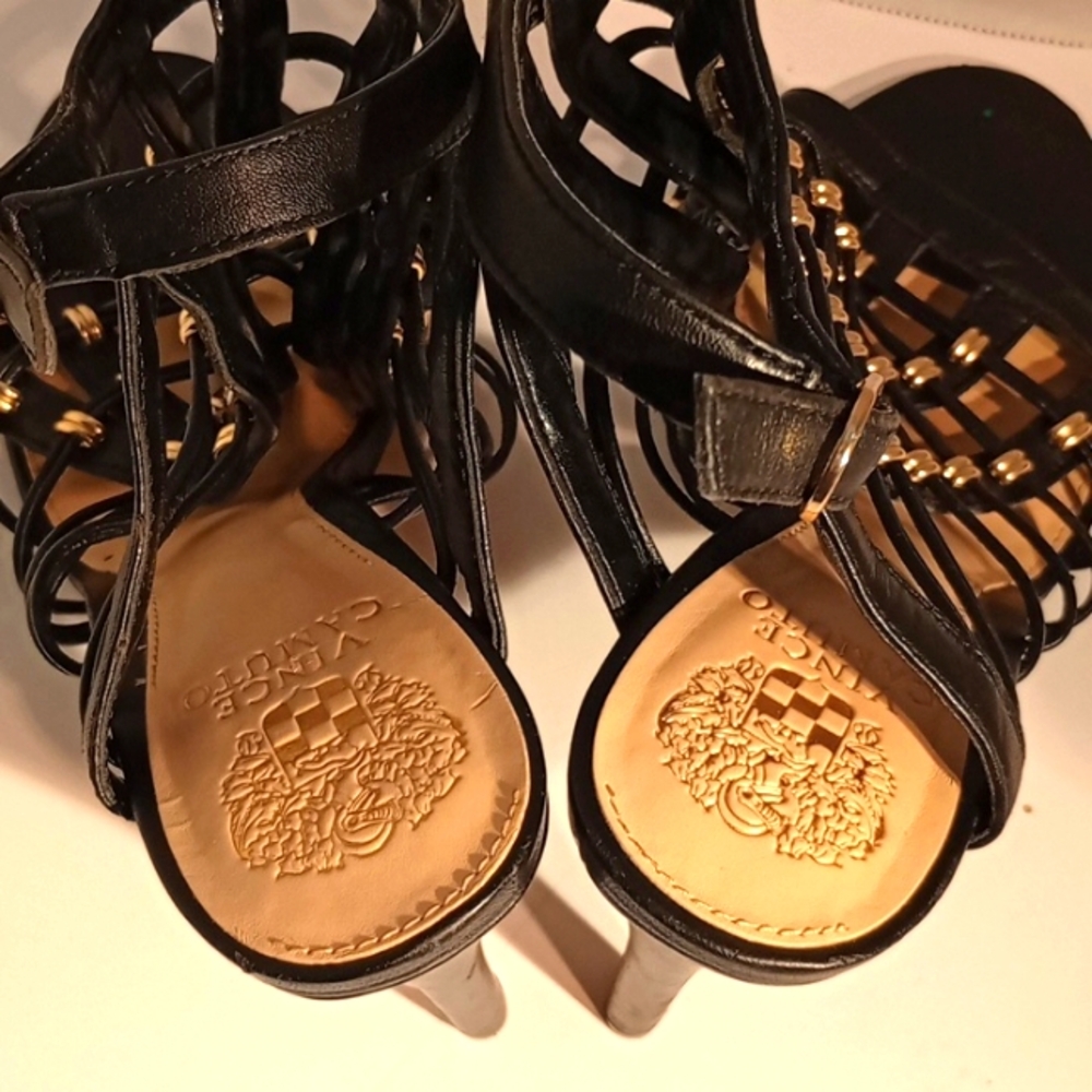 Vince Camuto black dress shoes - Picture 5 of 7